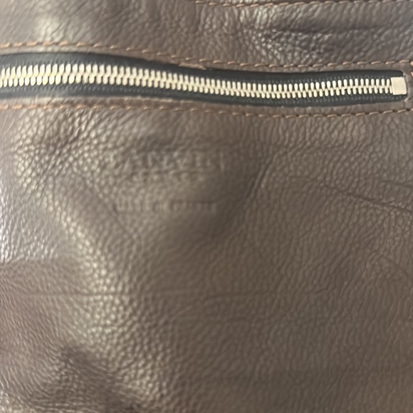 LANVIN leather shoulder bag with duster - Picture 3 of 10